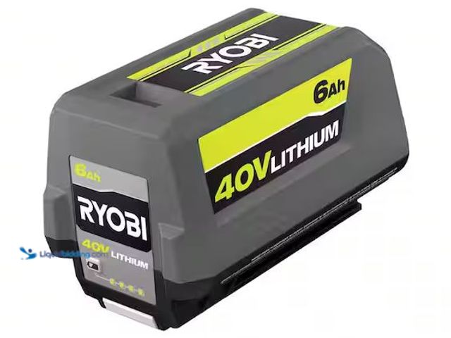 Lot 49-3530401 - RYOBI
40V Lithium-Ion 6.0 Ah High Capacity Battery Internet # 317482180
Model # OP4060A1
Store SK...