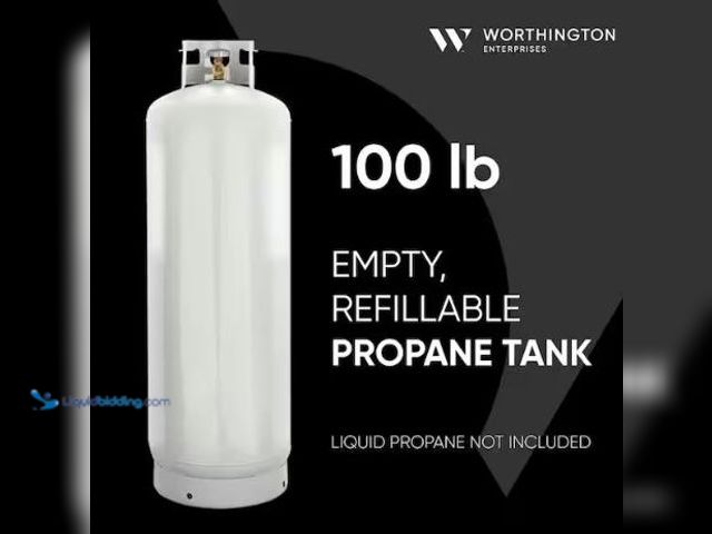 LiquidBidding - Lot 49-1600013 - Worthington Pro Grade 100 lb. Empty ...