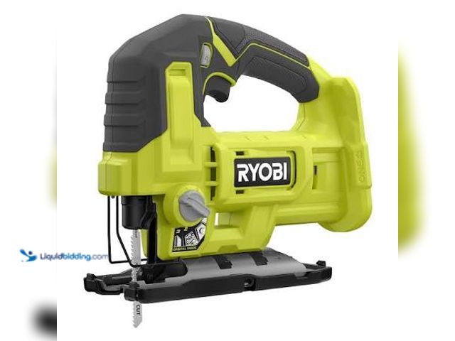 Lot 49-1975053 - 1 New Ryobi  PBLJS01B Jig Saw Ryobi One+ 18 Volt Battery Powered Jigsaw Brand New In Box, Tool Only,...