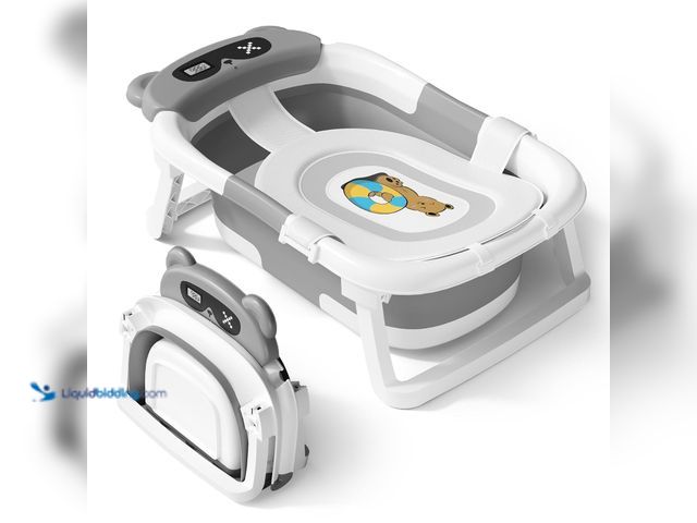 Lot 49-5413728 - AVIDOR Baby Bathtub,Collapsible Bathtub for Newborn to Toddler,Durable Essential Infant Bath Tub,Por...