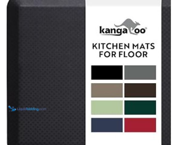 Lot 49-3631155 - KANGAROO Anti Fatigue Mats for Kitchen Floor, 39x20, 3/4 Inch Thick Cushioned Ergonomic Mat, Reduce ...