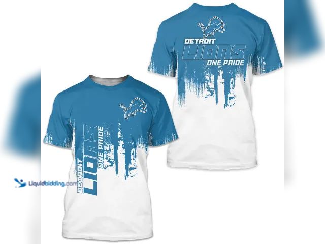 Lot 49-1820269 - 1 New Youth Detroit Lions T-shirt (4X)