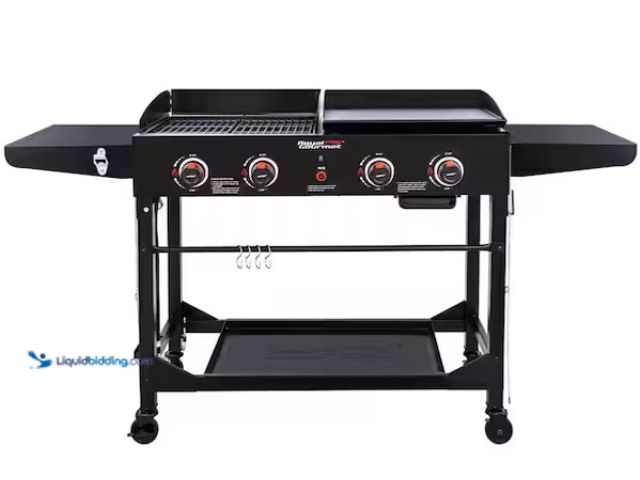 Lot 49-5538751 - Royal Gourmet
4-Burner Portable Flat Top Propane Gas Grill and Griddle Combo with Folding Legs, 48,...
