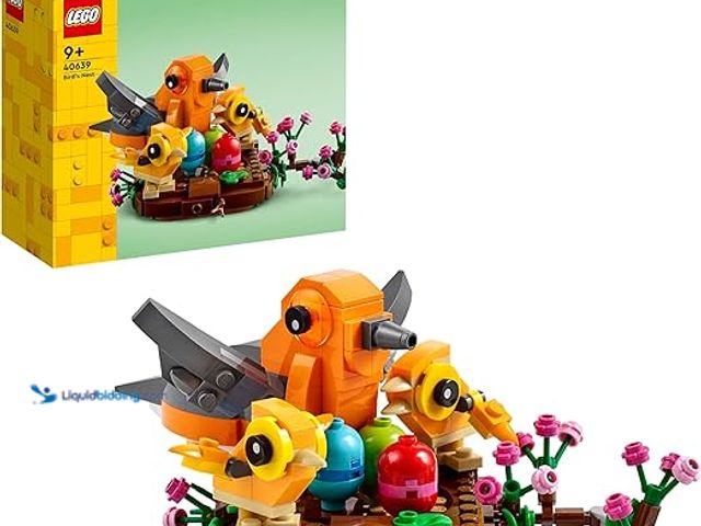 Lot 49-5443990 - LEGO Bird’s Nest Building Toy Kit, Seasonal Display for a Table or Shelf, Fun Build for Kids Ages 9 ...