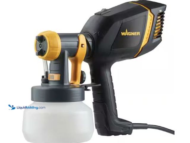 Lot 49-5520532 - Wagner
Control Stainer 150 Handheld HVLP Stain Sprayer, Unused with attachments, powers on