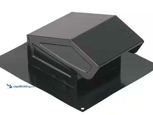 Lot 49-5490047 - Broan-NuTone
Galvanized Steel Roof Cap with Built-In Damper for 3 in. or 4 in. Round Static Roof Ve...