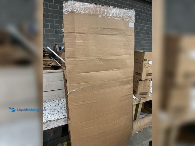 Lot 49-5476299 - White Storm ans Screen Door. Item is Used, scuffs and scratches