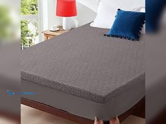 Lot 49-5437484 - 3 Inch Memory Foam Mattress Topper California King Size for Pressure Relief Bed Topper Pad. With Cov...