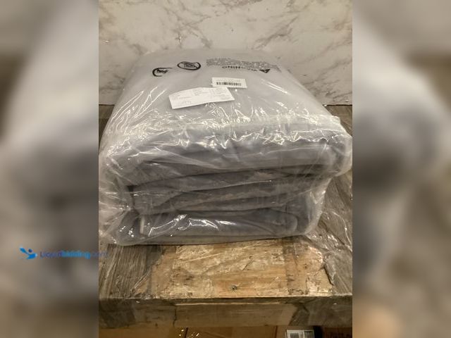 Lot 49-5407794 - Carvapet Edaner Area rug, light grey 5' x 9' unused