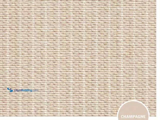Lot 49-2026008 - Coolaroo Champagne Cordless 95% UV Blocking Fade Resistant Fabric Exterior Roller Shade 72 in. W x 9...