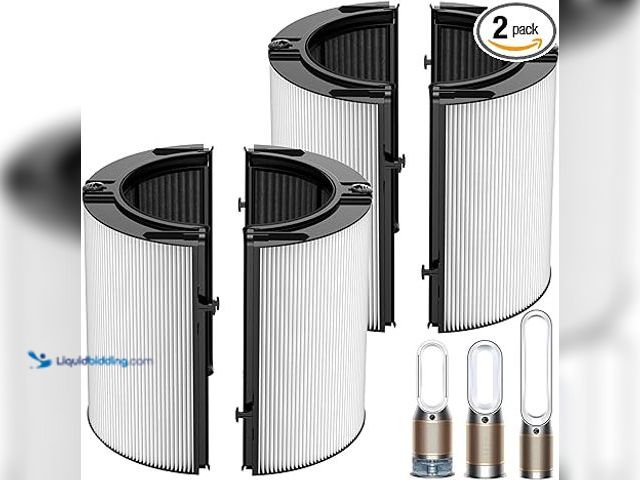 Lot 49-5415145 - 360° Combi 2 in 1 HEPA and Carbon Filter Compatible with Dyson TP04 HP04 TP07 TP06 HP06 PH02 PH01 PH...