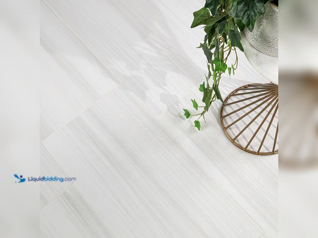 Lot 49-1630709 - Approx (500 sq/ft) MSI Bianco Dolomite Polished White Marble Look Porcelain Tile 12 in. x 24 in., Fl...