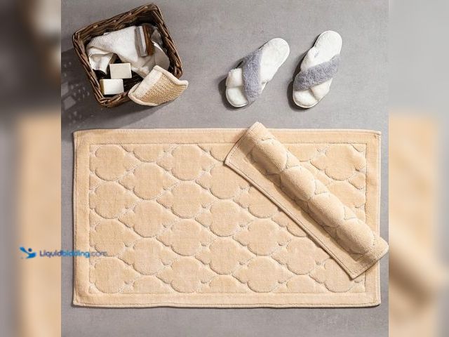 Lot 49-1519101 - Puffy Bathroom Rugs | Bath Mat Set | 2 Pieces | Extra Soft, Absorbent, and Durable | Machine Washabl...