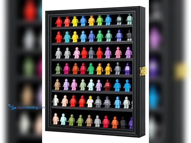 Lot 49-1569717 - VERANI Minifigure Display Case - Miniature Action Figure Display Box - Wall Mount Figures Memorabili...