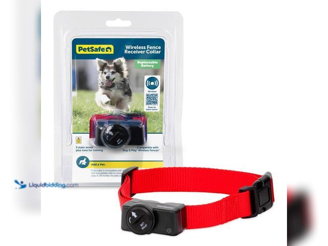 Lot 49-5449440 - PetSafe
Wireless Containment Receiver Collar (collar only) Used