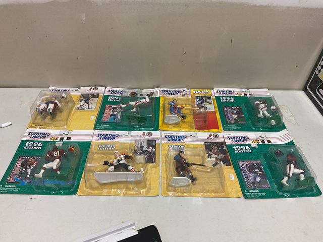 Lot 49-1977875 - Other LOT OF 8 NEW IN PACKAGE STARTING LINEUP ACTION FIGURES VARIOUS SPORTS AND PLAYERS INCLUDING TE...