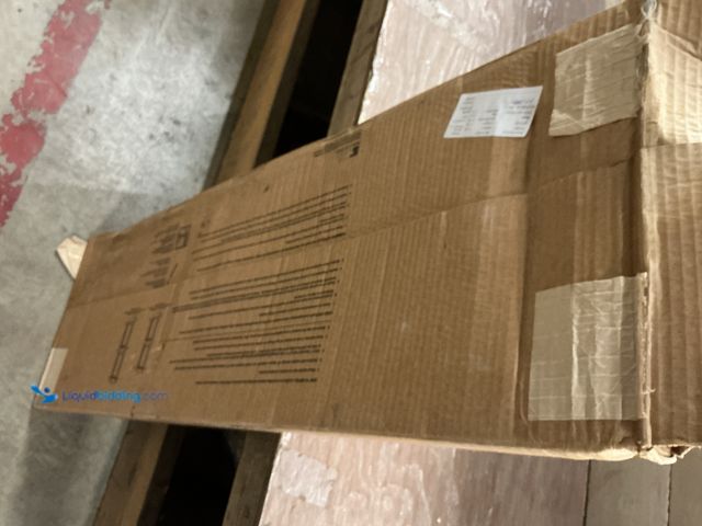 Lot 49-3540023 - Builders Edge Raised Panel Vinyl Shutter 15" x 51" - Black (box damage) (scuffs and scratches) Unuse...