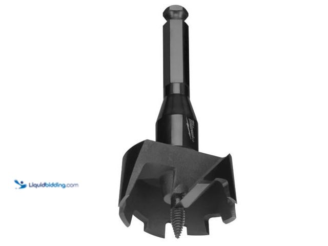 Lot 49-5573165 - Milwaukee 48-25-1751 1-3/4-Inch Bit with 7/16-Inch Shank Selfeed Bit, Unused