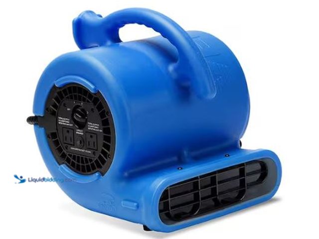 Lot 49-1569046 - B-Air 1/4 HP Air Mover Blower Fan for Water Damage Restoration Carpet Dryer Floor Home and Plumbing ...