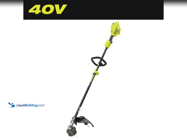 Lot 49-5552966 - RYOBI
40V 15 in. Expand-It Cordless Battery Attachment Capable String Trimmer (Tool Only). Model # ...
