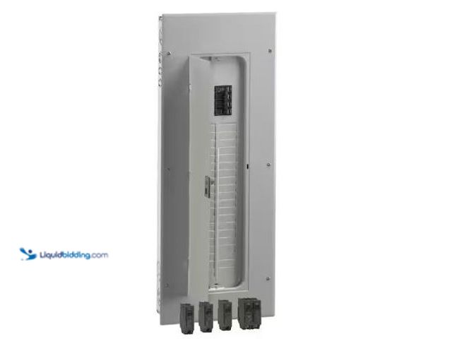 Lot 49-1625572 - GE 200-Amp 40-Space 80-Circuit Main Breaker Indoor Load Center Contractor Load Center & Breaker Kit,...
