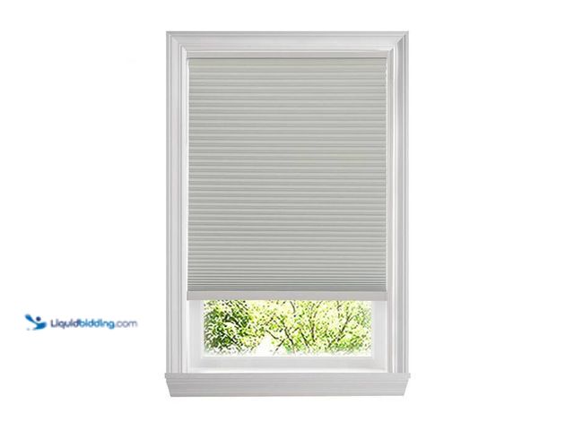 Lot 49-2024239 - Home Decorators Collection Pewter Cordless Blackout Cellular Shades for Windows - 27 in. W x 72 in. ...