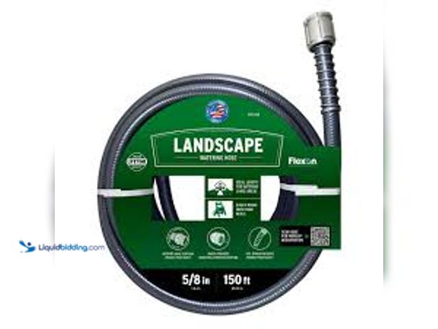 Lot 49-5476476 - Flexon 5/8 in. Dia x 150 ft. Supreme Duty Water Hose. Model # SD58150HD. Unused.