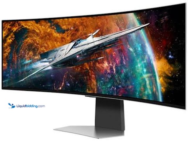 Lot 49-2024234 - 49 Inch Odyssey OLED G9 G95SC DQHD 240Hz  G-Sync Compatible Smart Gaming Monitor. Model #LS49CG954SN...
