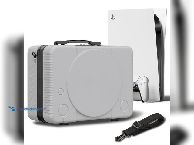 Lot 49-5408593 - PS5 Carrying Case, Compatible with PlayStation 5 Console/Controllers/Headset/Games. [ASIN: B09NFQMF6...