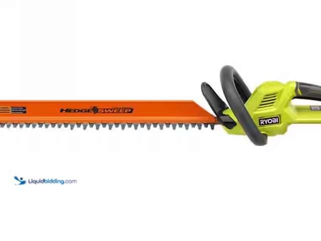 Lot 49-5545385 - RYOBI
40V 24 in. Cordless Battery Hedge Trimmer (Tool Only), Unused