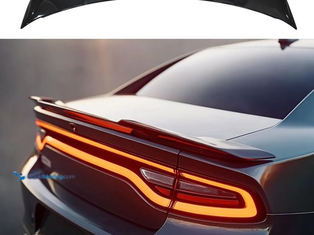 Lot 49-5448483 - Spoiler for Dodge Challenger/Charger SXT RT SRT 2015-2020 Without Drilling ABS Rear Trunk Spoiler Wi...