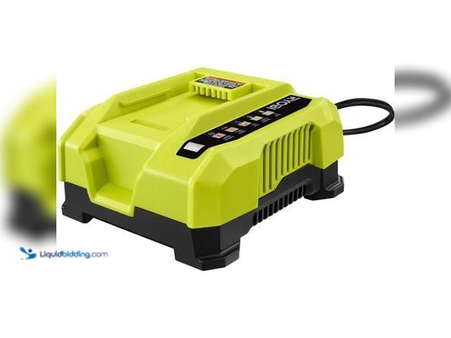 Lot 49-5553368 - RYOBI 40V Lithium-Ion Rapid ChargerModel # OP406A UNUSED.