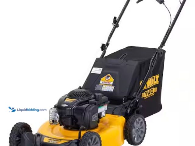 Lot 49-2022905 - DEWALT 21 in. 150cc Briggs and Stratton 625ex Engine Rear Wheel Drive 2-in-1 Gas Self Propelled Walk...