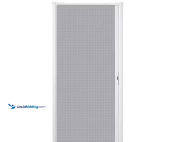 Lot 49-1625283 - Andersen LuminAire Universal White Aluminum Retractable Screen for Sliding Patio Doors fits 72 in. x...