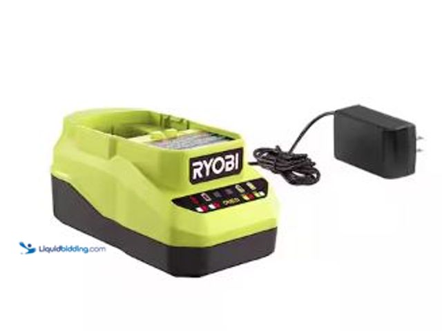 Lot 49-5436275 - RYOBI ONE+ 18V Lithium-Ion Charger. Model # PCG002/ Used.