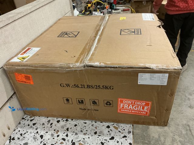 Lot 49-5476654 - Ceramic Pedistal Combo Bathroom Sink. Unused.