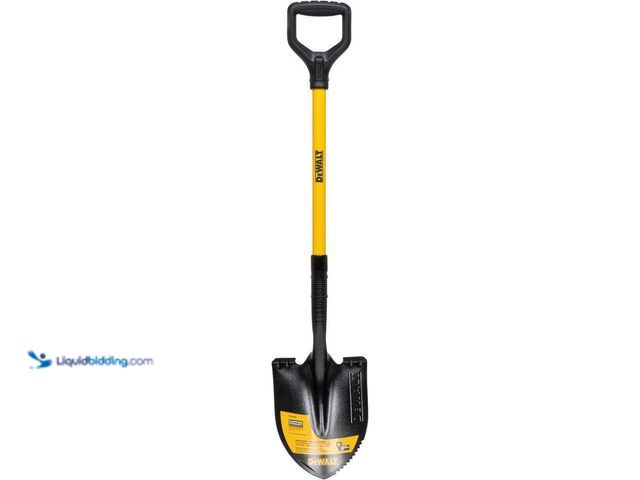 Lot 49-5520658 - 32 in Fiberglass D-Handle Digging Shovel. Model # DXLHA2603. Unused