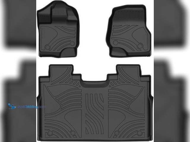 Lot 49-5409651 - TadaMark Floor Mats Fit for Ford for Bronco 4 Door 2021-2025 Black Deep Dish All-Weather Mats Heavy-...