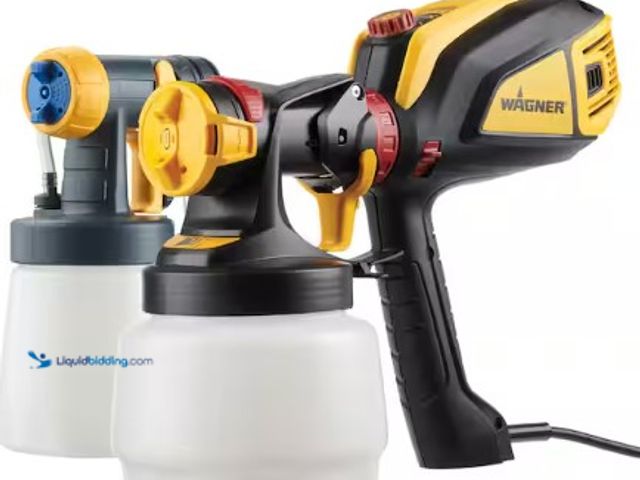 Lot 49-2025426 - Wagner Flexio 3500 Electric Handheld HVLP Paint Sprayer, Model # 2419306, MSRP $189, Slightly used, ...