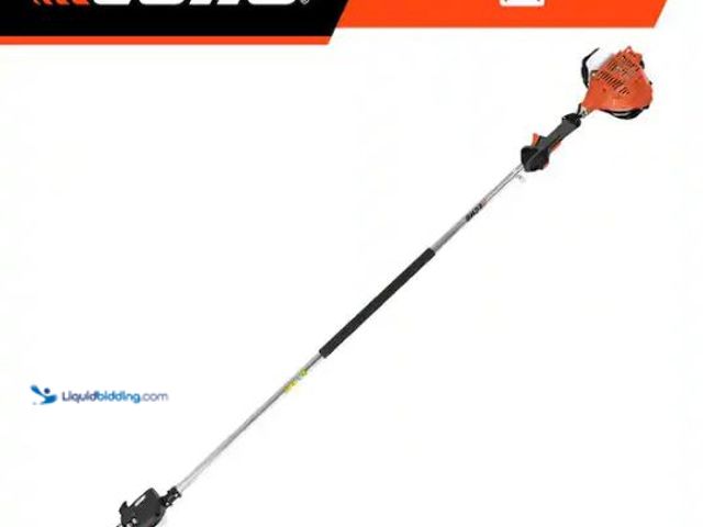 Lot 49-1569381 - ECHO 10 in. 21.2 cc Gas 2-Stroke Power Pole Saw with 94 in. Shaft, Model # PPF-225, Used, Unable to ...