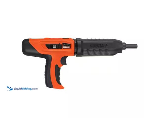 Lot 49-1624611 - Ramset Cobra Plus 0.27 Caliber Semi-Automatic Powder Actuated Tool (PAT) with Silencer Model # 16944...