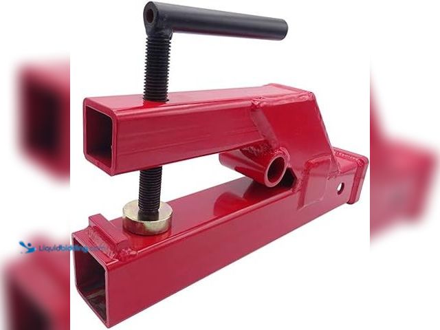 Lot 49-1518333 - WSays Clamp On Trailer 2" Mount Receiver Hitch Compatible with Deere Bobcat Tractor Bucket Skid Stee...