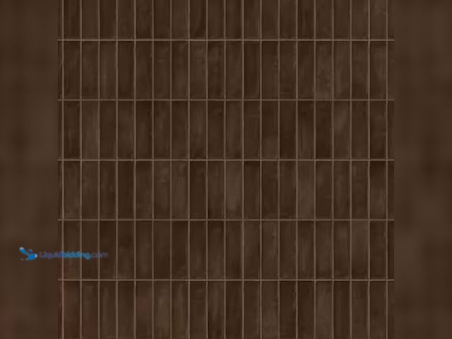 Lot 49-3631105 - APRROX. (10) SQ FT of Giorbello Spanish Artis Brown 12 in. x 24 in. Glazed Porcelain Wall Tile, Mode...