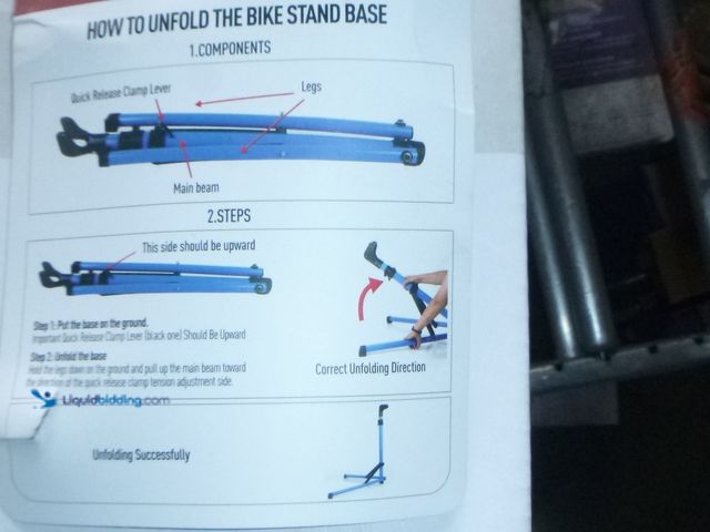 Lot 49-1519125 - Gioventu 100lbs E bike repair stand bicycle stand- bike stand for maintenance with super-strong tube...