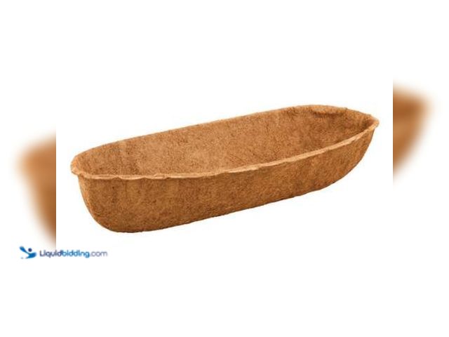 Lot 49-5539997 - QTY: 12 - Vigoro
Brown Molded Coconut Fiber Trough Replacement Liner (8 in. L x 36 in. W x 7.3 in. ...