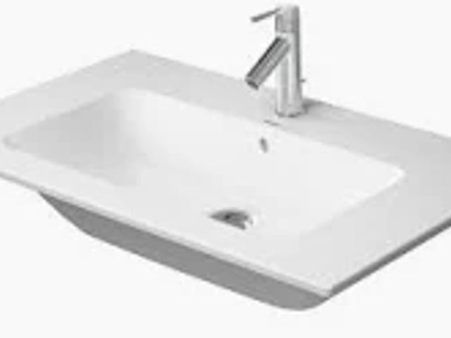 Lot 49-1624602 - Arctic White Quartz Single Hole 36in Undermount Single Bowl Vanity Top With Center Drain Sink Model ...