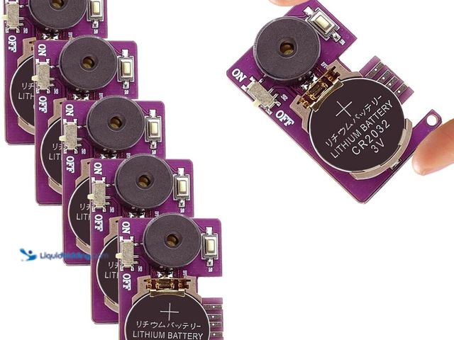 Cricket Noise Maker Prank (4 stuks), 7 tonen voor eindeloos lachen, mini vervelend, PCB beep kantoor prankapparaten, verborgen geluidsmakers, grappen voor volwassenen en kinderen