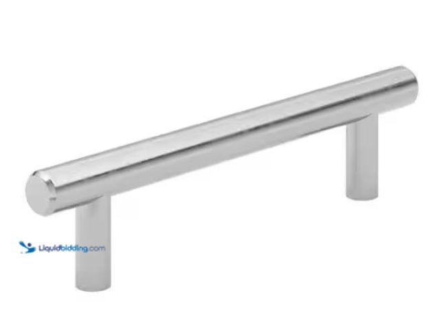 Lot 49-1577389 - Lot of (18) of Richelieu Hardware Roosevelt Collection 4-1/4 in. (108 mm) Modern Brushed Nickel Cabi...