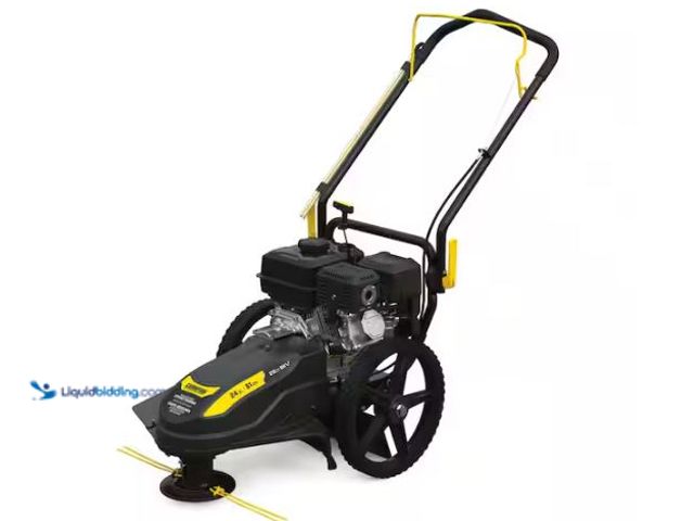Lot 49-1624443 - Champion Power Equipment 24 in. 212cc Walk Behind Gas String Trimmer Mower with 2-Year Limited Warra...