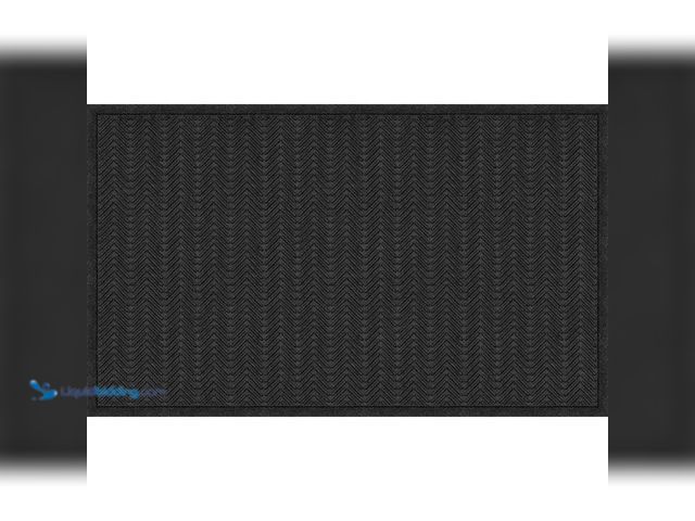 Lot 49-5435896 - TrafficMaster
Shield Black 36 in. x 60 in. Rubber Non-Slip Indoor Commercial Floor Mat (scuffs and ...